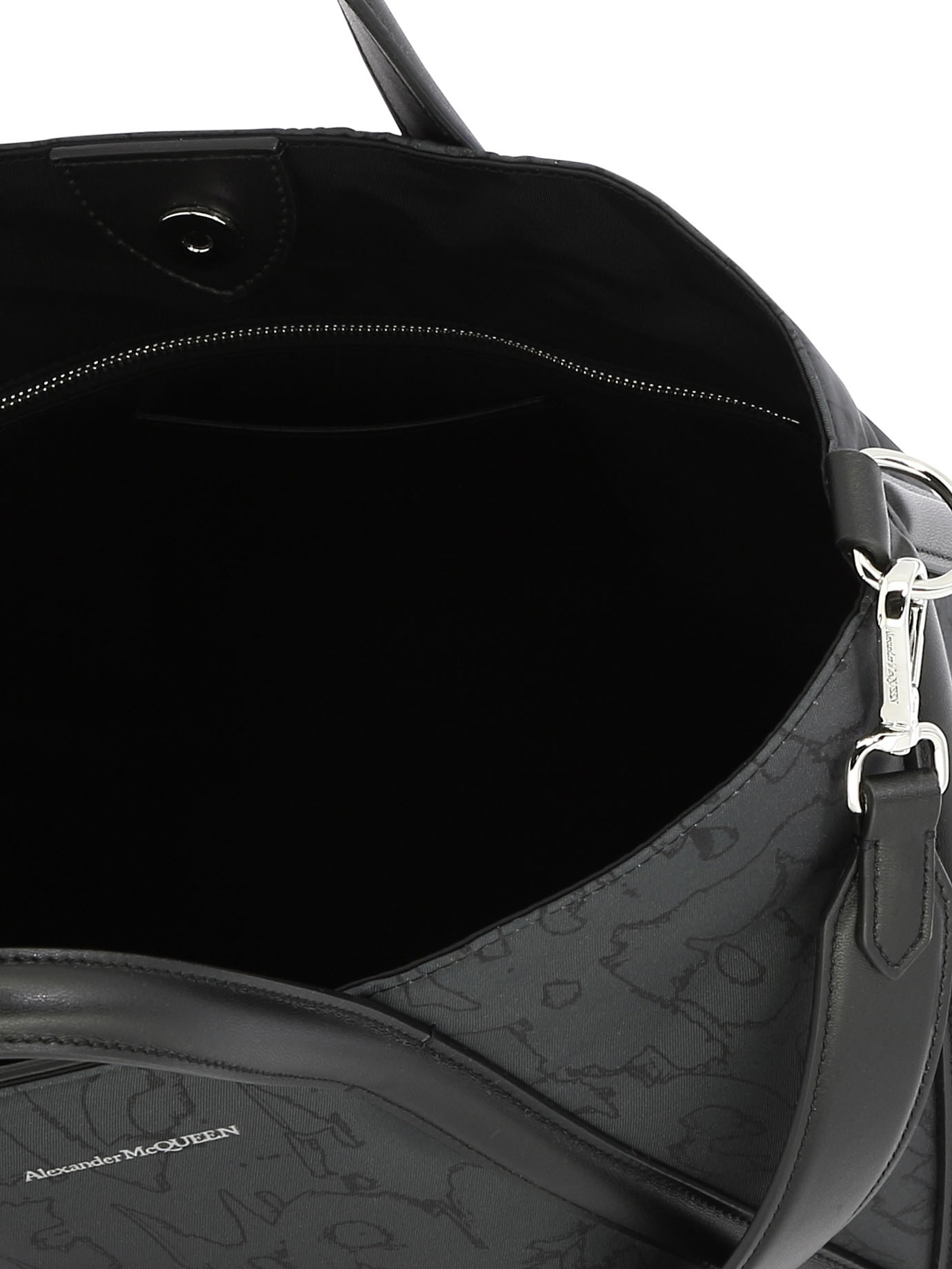 ALEXANDER MCQUEEN Black   The Harness shoulder bag